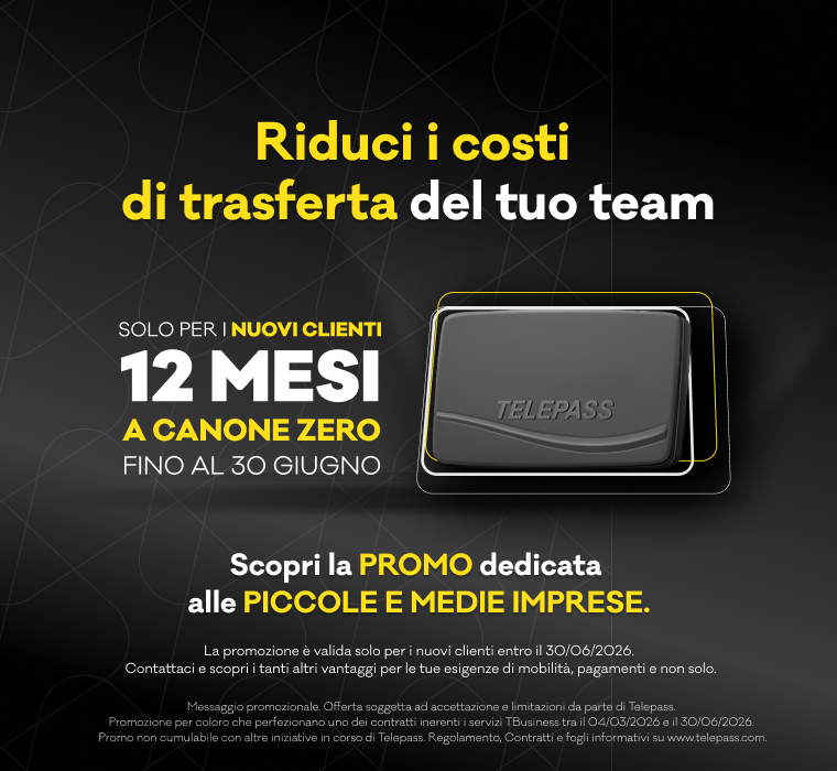 Telepass Business - Trasferte aziendali
